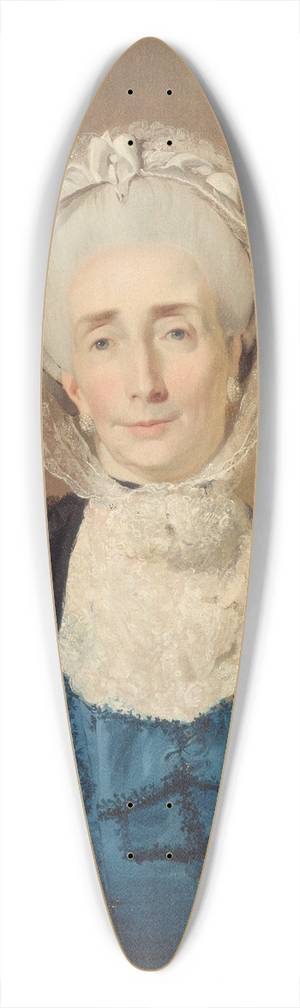 John Hamilton Mortimer - Mrs. Lushington 39.3 inch art pintail longboard deck