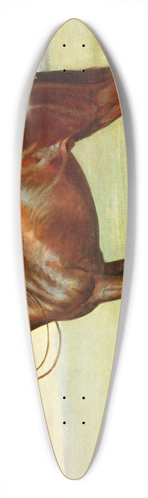 John Hanson Walker Jr. - Minoru 39.3 inch art pintail longboard deck