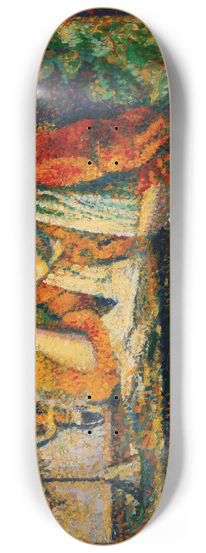 Georges Lemmen - La Liseuse 8.25 inch art skate deck