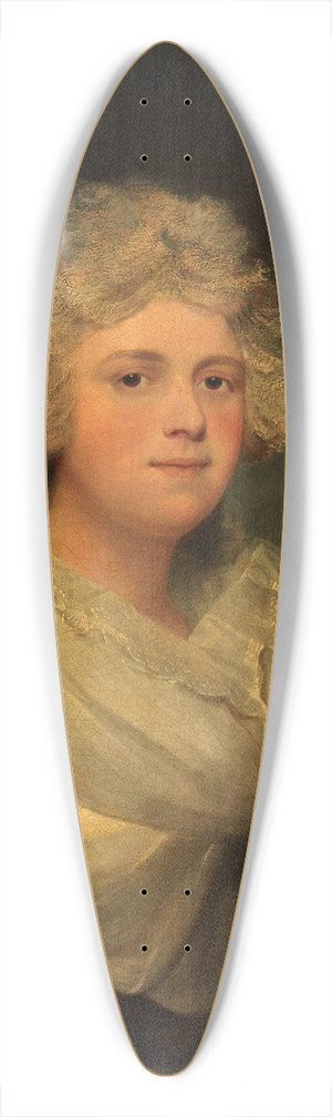 John Hoppner - Mrs. Abington 39.3 inch art pintail longboard deck