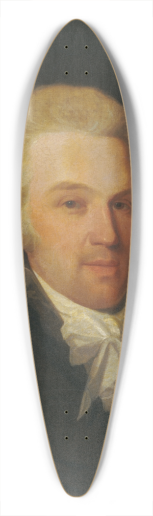 John Johnston - John Peck 39.3 inch art pintail longboard deck
