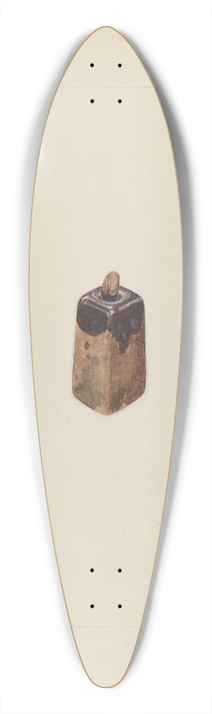 John Jordan - Ink Bottle 39.3 inch art pintail longboard deck