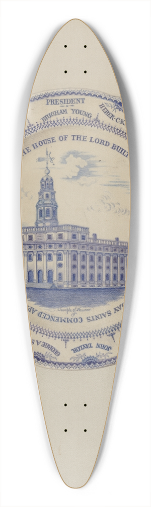 John Koehl - Plate 39.3 inch art pintail longboard deck