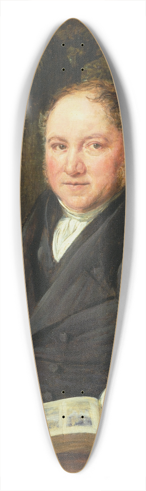 John Linnell - John Varley 39.3 inch art pintail longboard deck