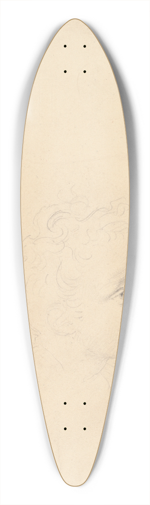 John Linnell - Study for Master William Wilberforce 39.3 inch art pintail longboard deck