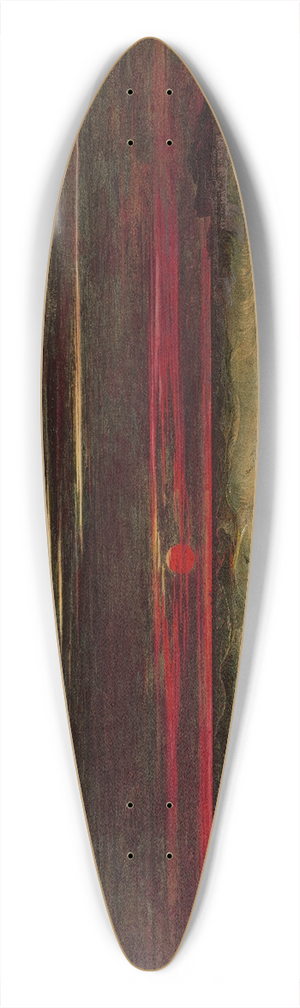John Martin - The Destruction of Pharaohs Host 39.3 inch art pintail longboard deck