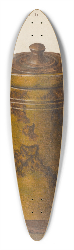 John Matulis - Preserve Jar 39.3 inch art pintail longboard deck