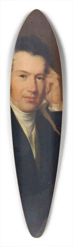 John Neagle - John Haviland 39.3 inch art pintail longboard deck