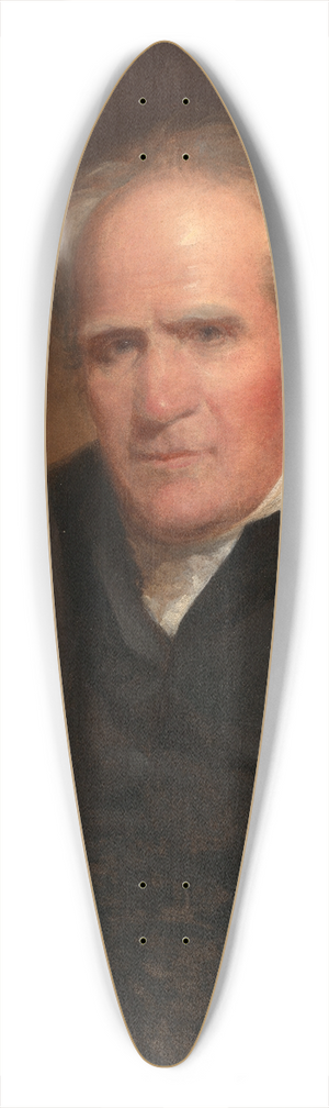 John Neagle - Robert Richford Roberts 39.3 inch art pintail longboard deck