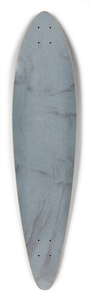 John Opie - Study of a Draped Classical Torso 39.3 inch art pintail longboard deck