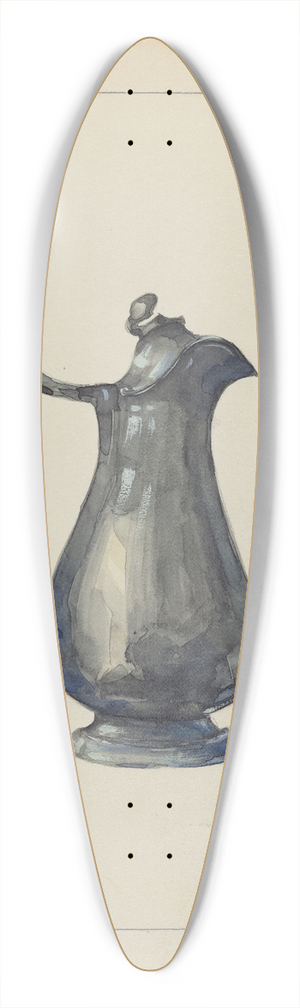 John Oster - Pewter Pitcher 39.3 inch art pintail longboard deck