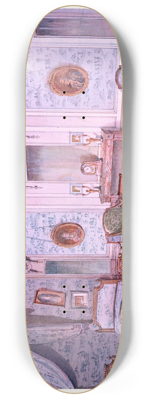 Georges Rmon - Chambre a coucher (poque de la Constituante). 8.25 inch art skate deck Georges Rmon - Chambre a coucher (poque de la Constituante). 8.25 inch art skate deck