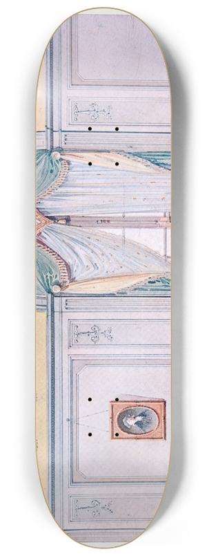 Georges Rmon - Chambre a coucher (poque de la Directoire) 8.25 inch art skate deck Georges Rmon - Chambre a coucher (poque de la Directoire) 8.25 inch art skate deck