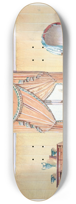 Georges Rmon - Chambre Empire 8.25 inch art skate deck Georges Rmon - Chambre Empire 8.25 inch art skate deck
