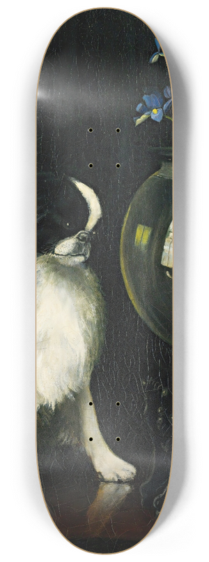 Alexander Pope Jr. - Japanese Chin And Goldfish 8.25 inch art skate deck