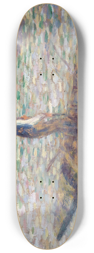 Georges Seurat - AFisherman 8.25 inch art skate deck