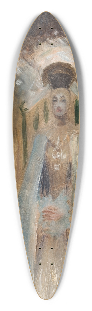 John Singer Sargent - A Spanish Madonna 39.3 inch art pintail longboard deck