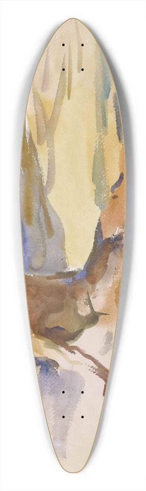 John Singer Sargent - Bather, Florida 39.3 inch art pintail longboard deck