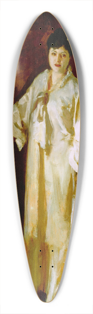 John Singer Sargent - Judith Gautier 39.3 inch art pintail longboard deck