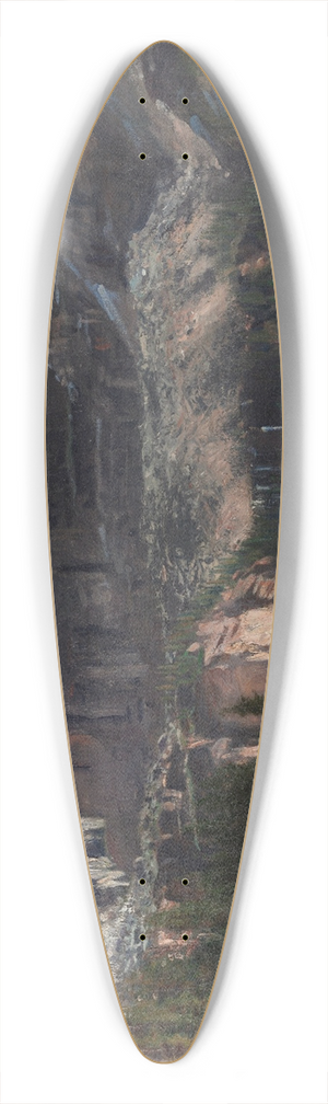 John Singer Sargent - Lake OHara 39.3 inch art pintail longboard deck