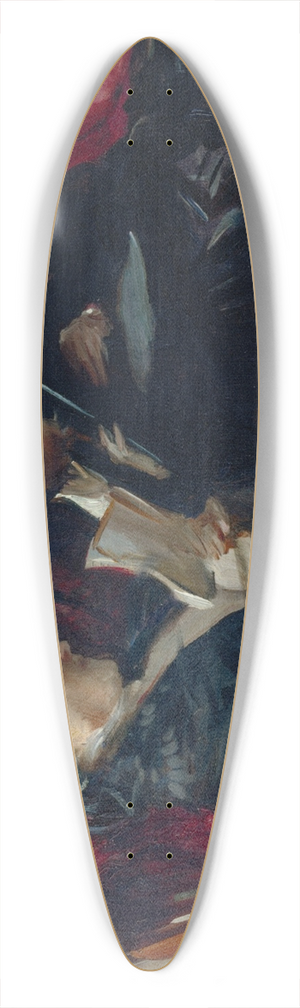 John Singer Sargent - Mosquito Nets 39.3 inch art pintail longboard deck