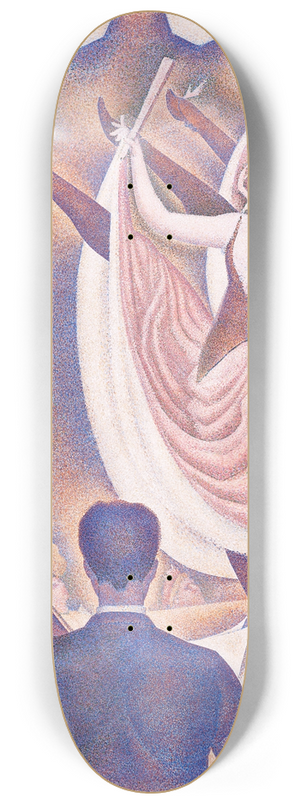 Georges Seurat - Le Chahut 8.25 inch art skate deck