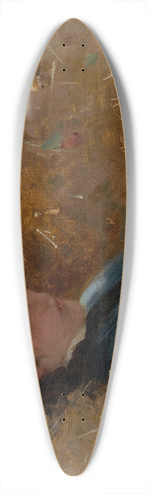 John Singer Sargent - Resting 39.3 inch art pintail longboard deck