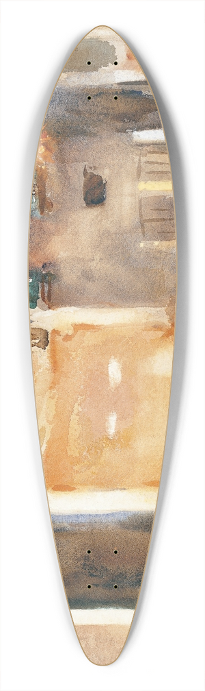 John Singer Sargent - Venice 39.3 inch art pintail longboard deck