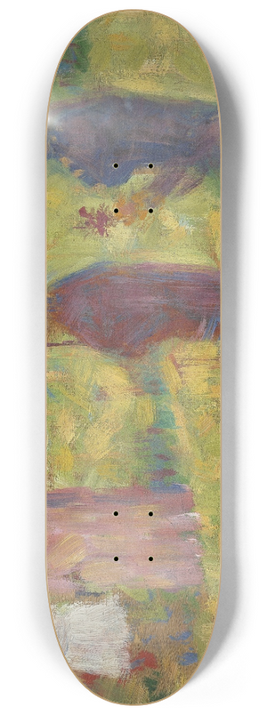 Georges Seurat - Study of Figures for La Grande Jatte 8.25 inch art skate deck