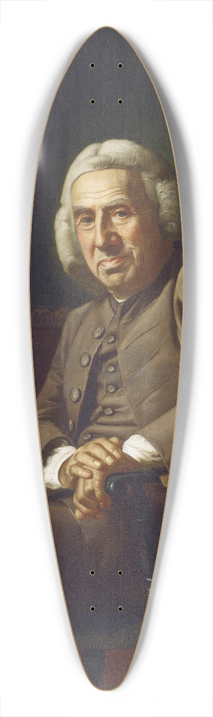 John Singleton Copley - Eleazer Tyng 39.3 inch art pintail longboard deck