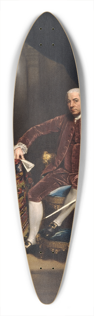 John Singleton Copley - Henry Laurens 39.3 inch art pintail longboard deck