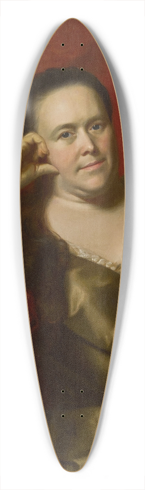 John Singleton Copley - Mrs. John Scollay (Mercy Greenleaf) 39.3 inch art pintail longboard deck