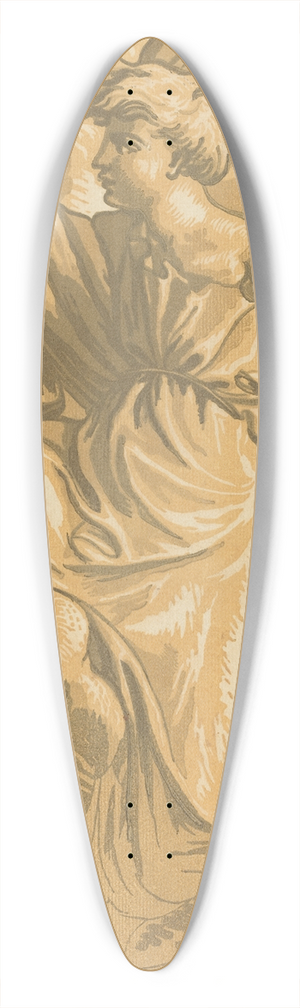 John Skippe - Saint John the Evangelist 39.3 inch art pintail longboard deck
