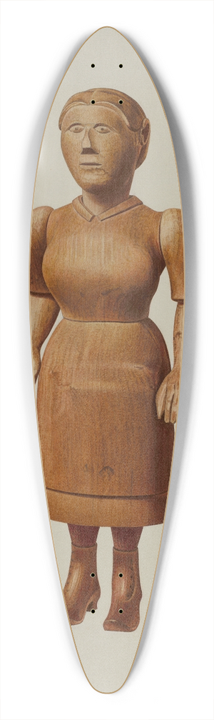 John Sullivan - Doll 39.3 inch art pintail longboard deck
