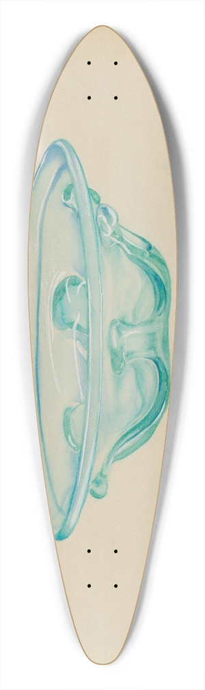 John Tarantino - Bowl 39.3 inch art pintail longboard deck