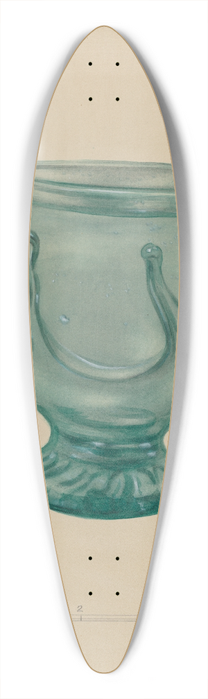 John Tarantino - Bowl 39.3 inch art pintail longboard deck
