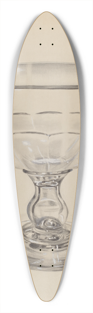 John Tarantino - Compote 39.3 inch art pintail longboard deck