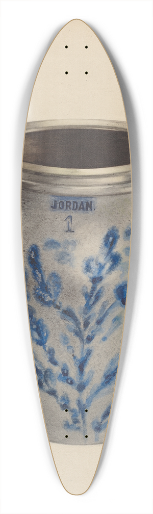 John Tarantino - Crock 39.3 inch art pintail longboard deck