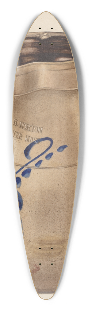 John Tarantino - Pitcher 39.3 inch art pintail longboard deck
