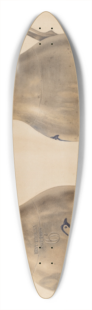 John Tarantino - Pitcher 39.3 inch art pintail longboard deck