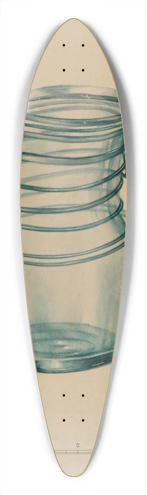 John Tarantino - Pitcher 39.3 inch art pintail longboard deck