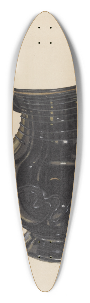John Tarantino - Pitcher 39.3 inch art pintail longboard deck