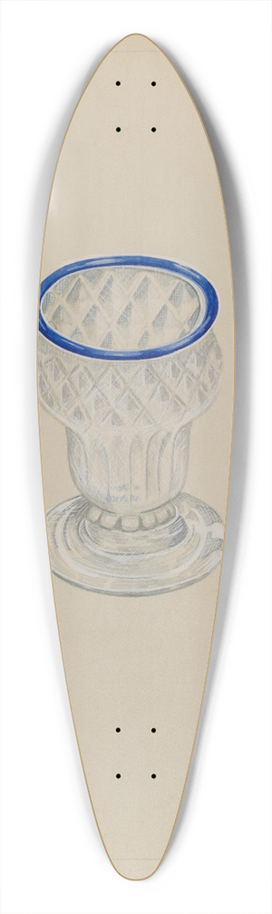 John Tarantino - Salt Cellar 39.3 inch art pintail longboard deck