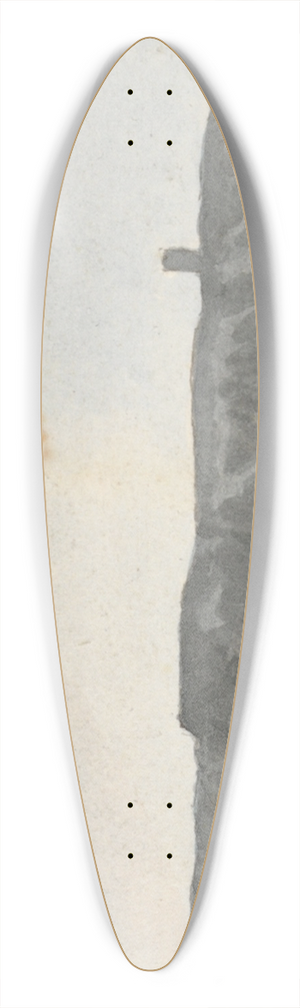 John Thomas Serres - Folkstone Head 39.3 inch art pintail longboard deck