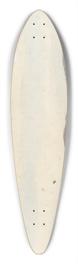John Thomas Serres - Gibraltar, South West by West 39.3 inch art pintail longboard deck