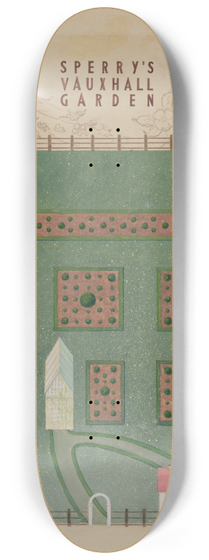 George Stonehill - Sperry Gardens 8.25 inch art skate deck