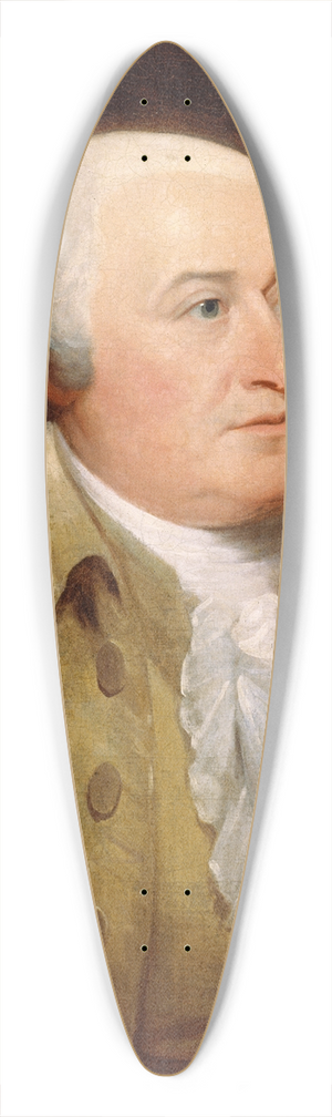 John Trumbull - John Adams 39.3 inch art pintail longboard deck