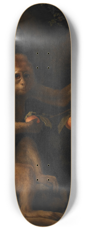 George Stubbs - A Monkey 8.25 inch art skate deck