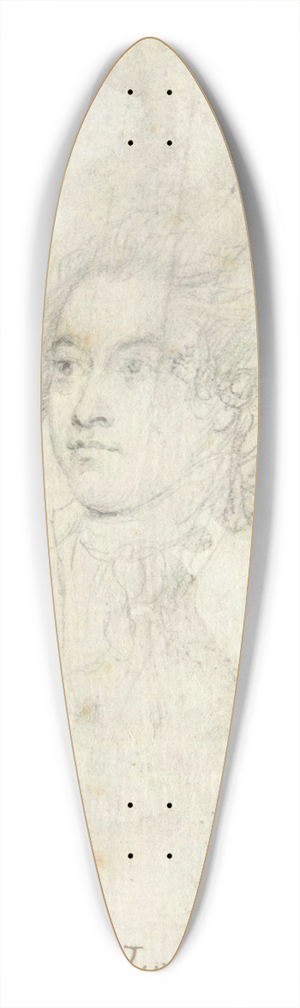 John Trumbull - ThomasLynch 39.3 inch art pintail longboard deck