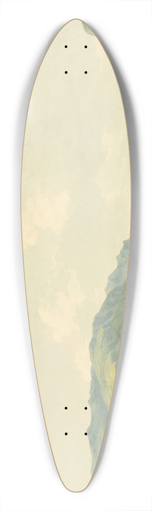 John Warwick Smith - Ullswater from Gobarrow Park 39.3 inch art pintail longboard deck